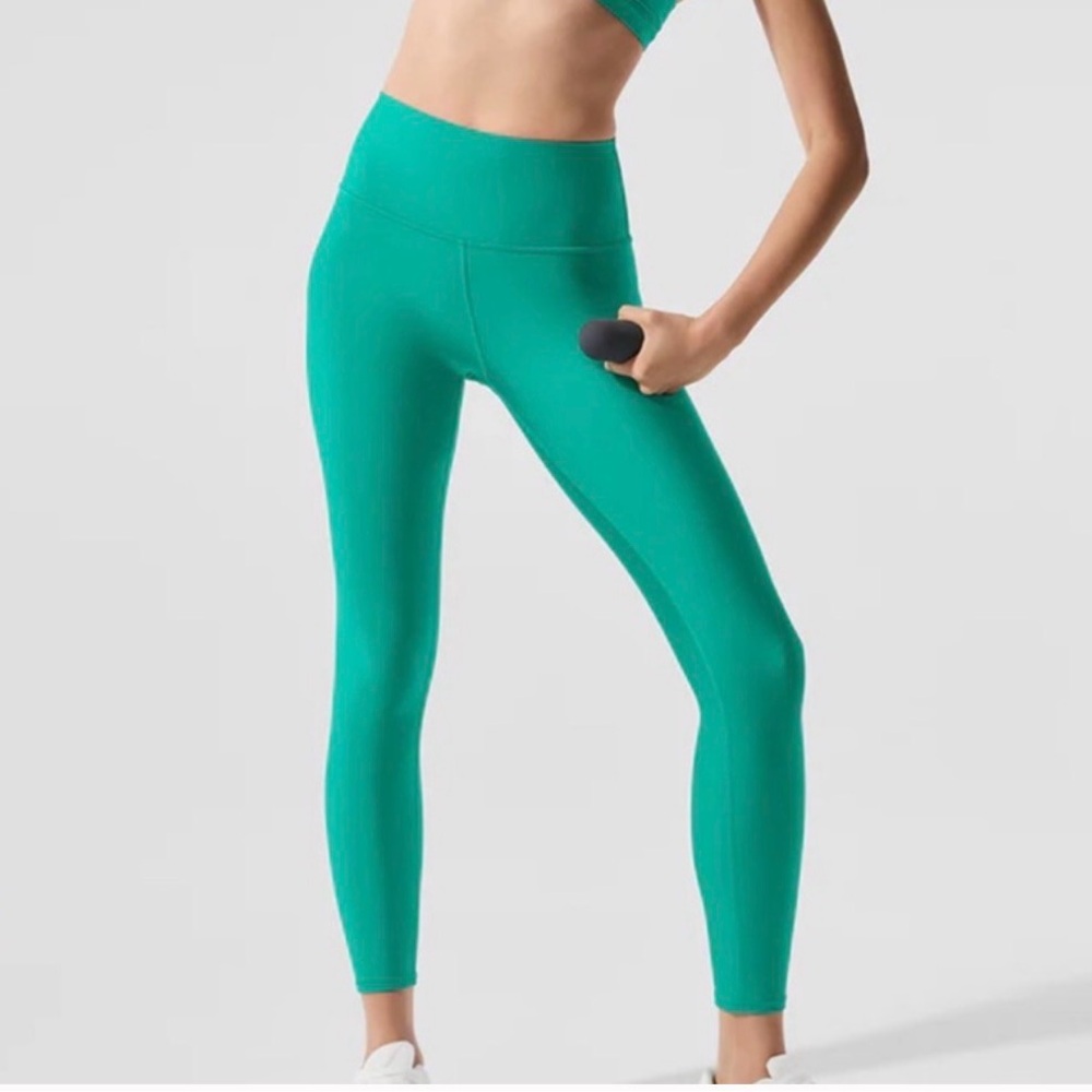 ALO Yoga Vibrant Teal Leggings